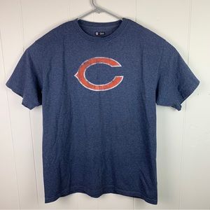 Chicago Bears NFL Team Apparel Shirt Blue Men’s Extra Large